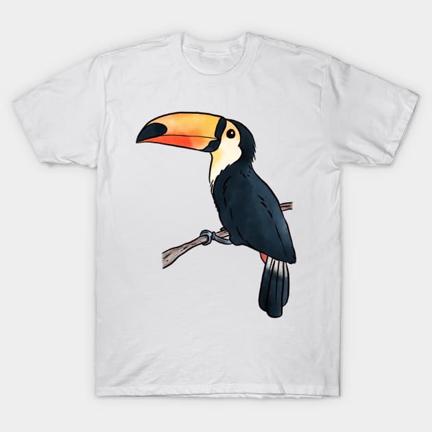 Toucan T-Shirt by Brittany Hefren